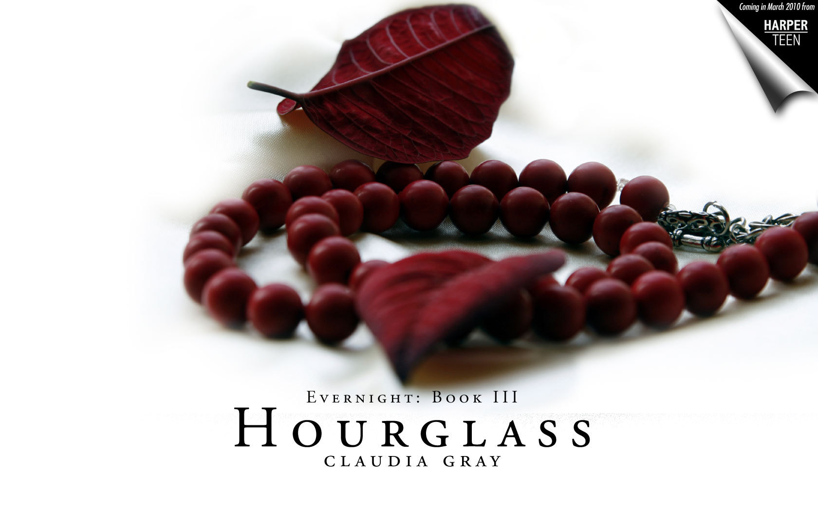 Hourglass Red Beads - Hourglass Claudia Gray - HD Wallpaper 