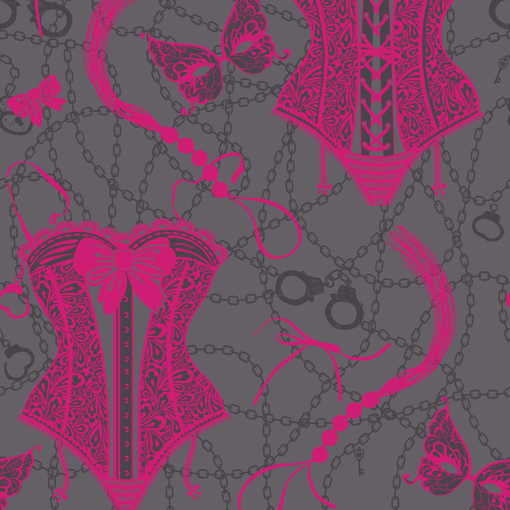 Black Flocked Wallpaper - Pink Flock - 2000x2000 Wallpaper Black Flocked Wallpaper - Pink Flock - 2000x2000 Wallpaper