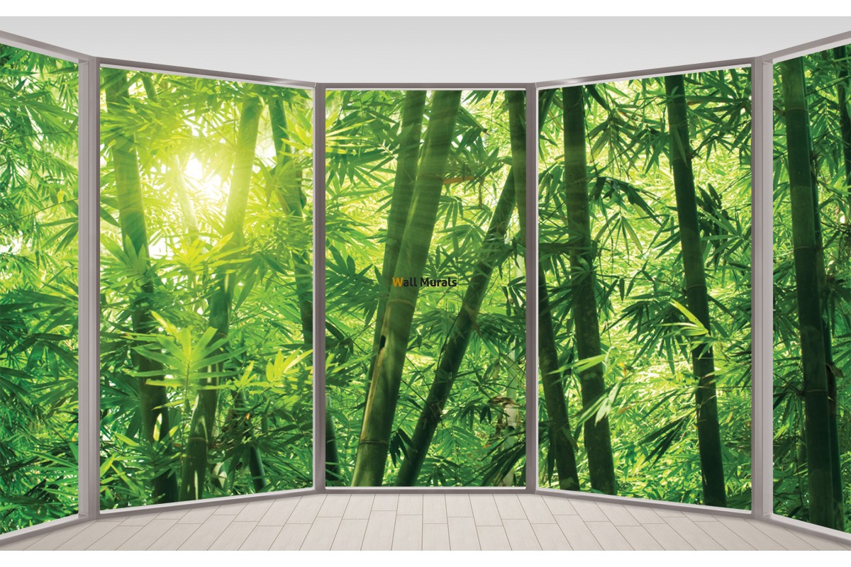 Bamboo Forest - HD Wallpaper 