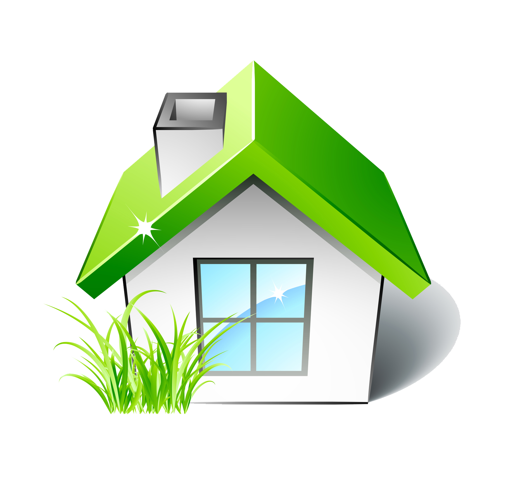 Download Home Png Hd - Green House - HD Wallpaper 