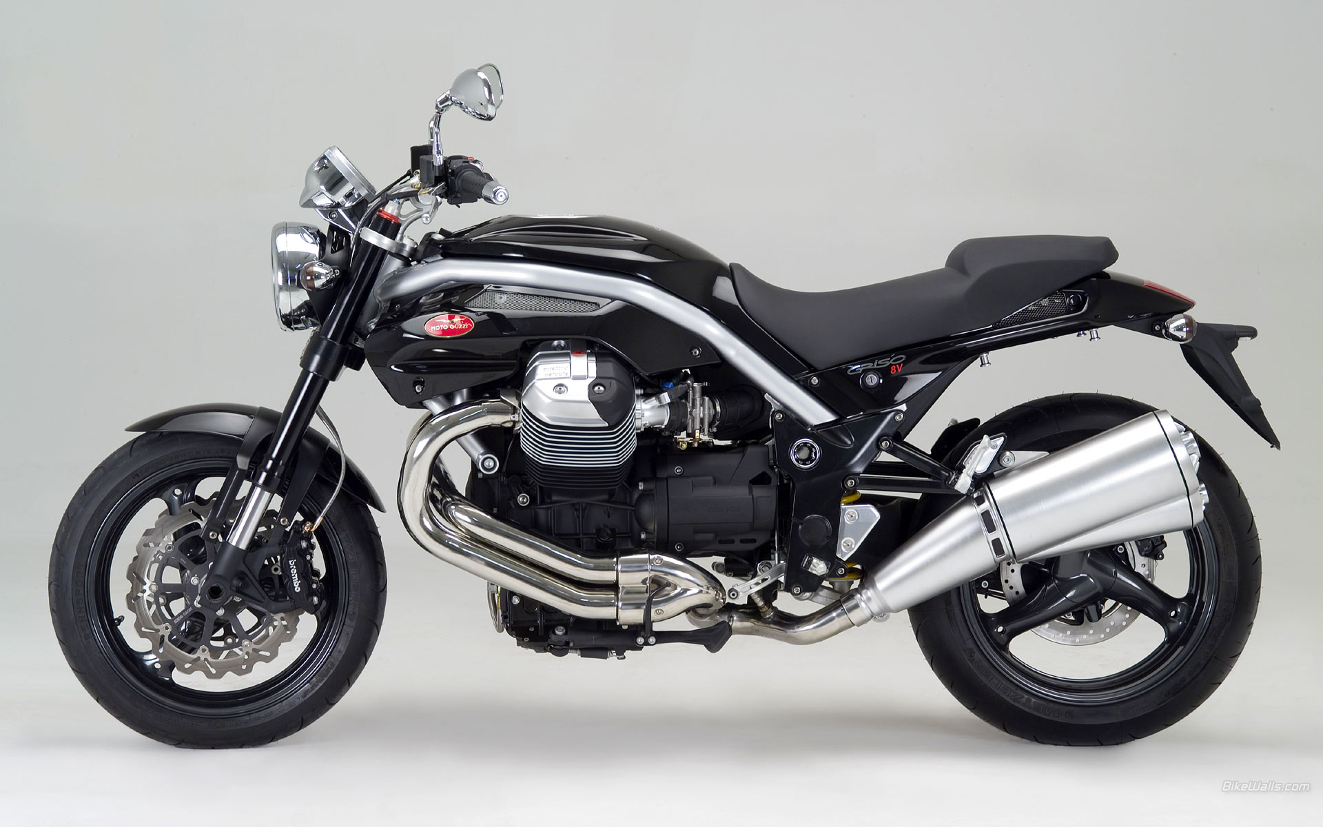 Motoguzzi Griso 1200 Se Black Devil - HD Wallpaper 