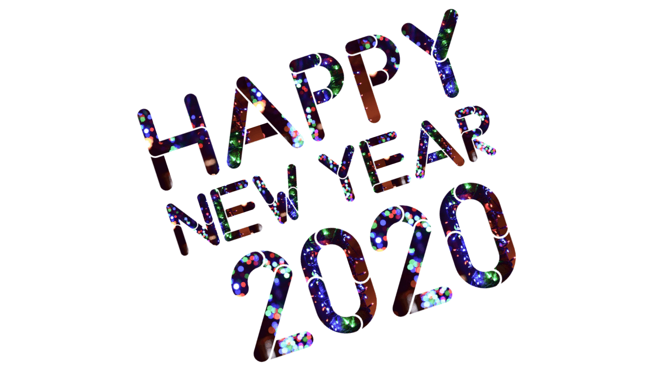 Png Happy New Year 2020 Png Images Free Download - Graphic Design - HD Wallpaper 