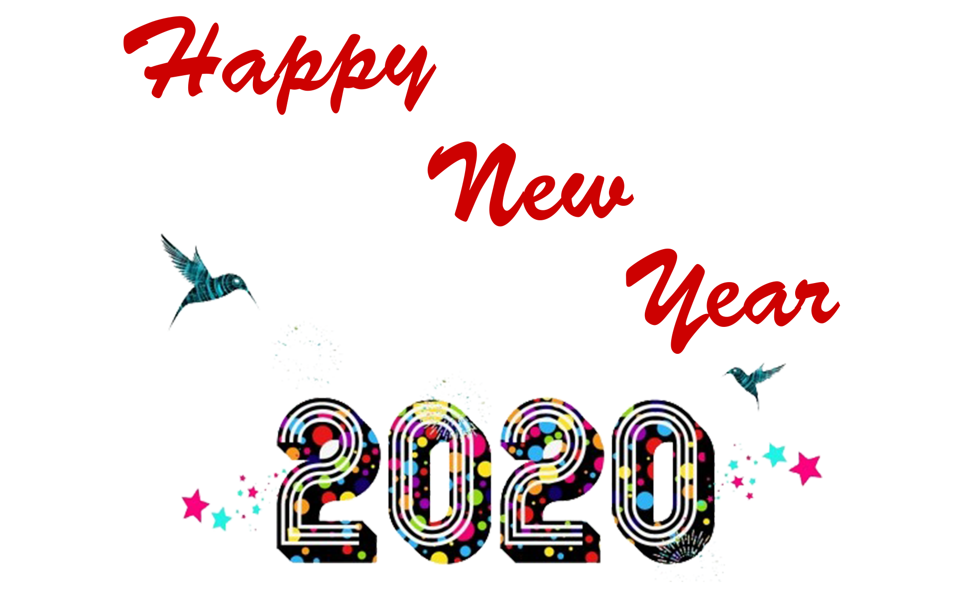 Happy New Year 2020 Year Png Photo - Happy New Year 2020 Png Background - HD Wallpaper 
