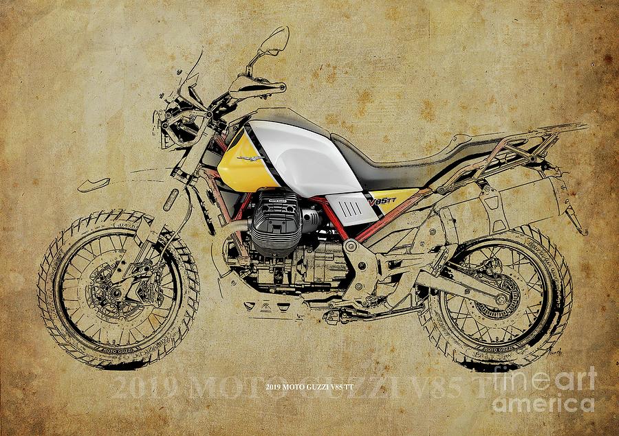 Motor Guzzi V 85 - HD Wallpaper 