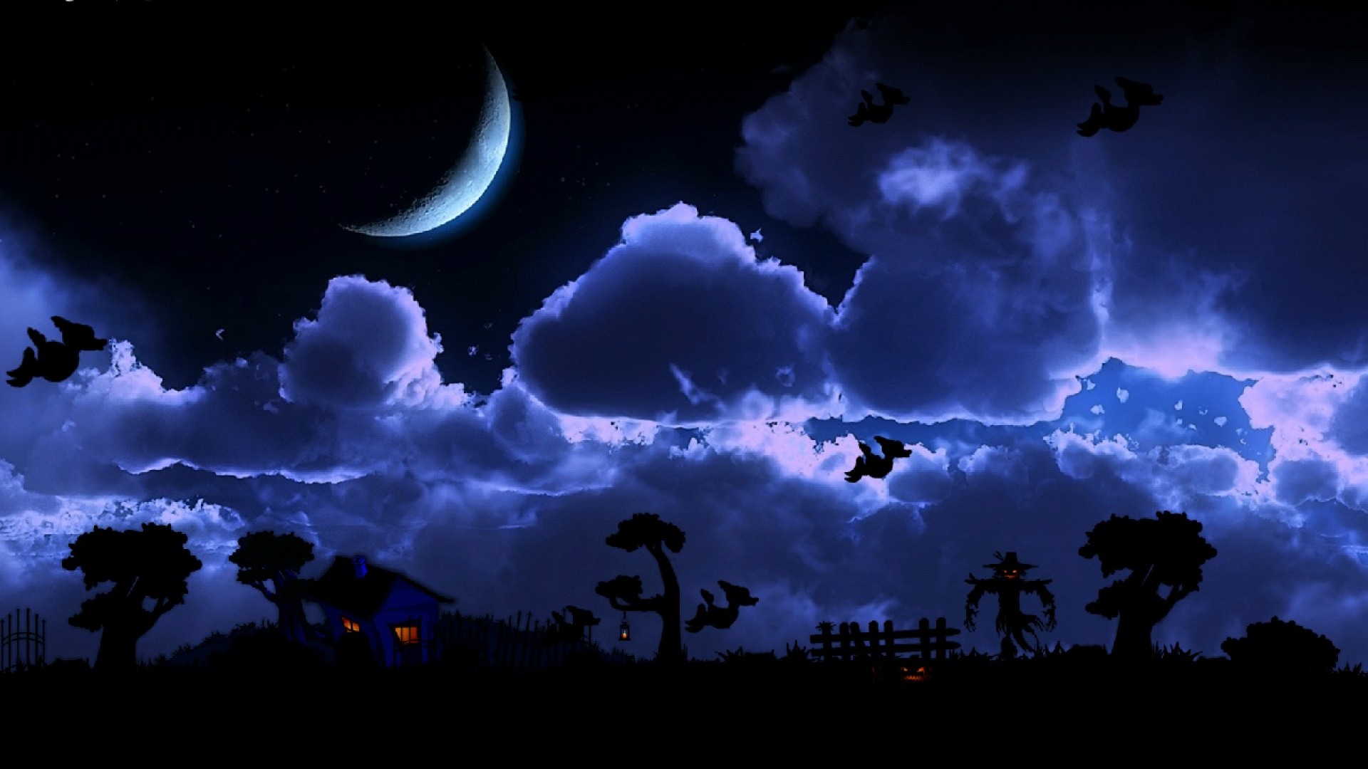 Night Sky - HD Wallpaper 