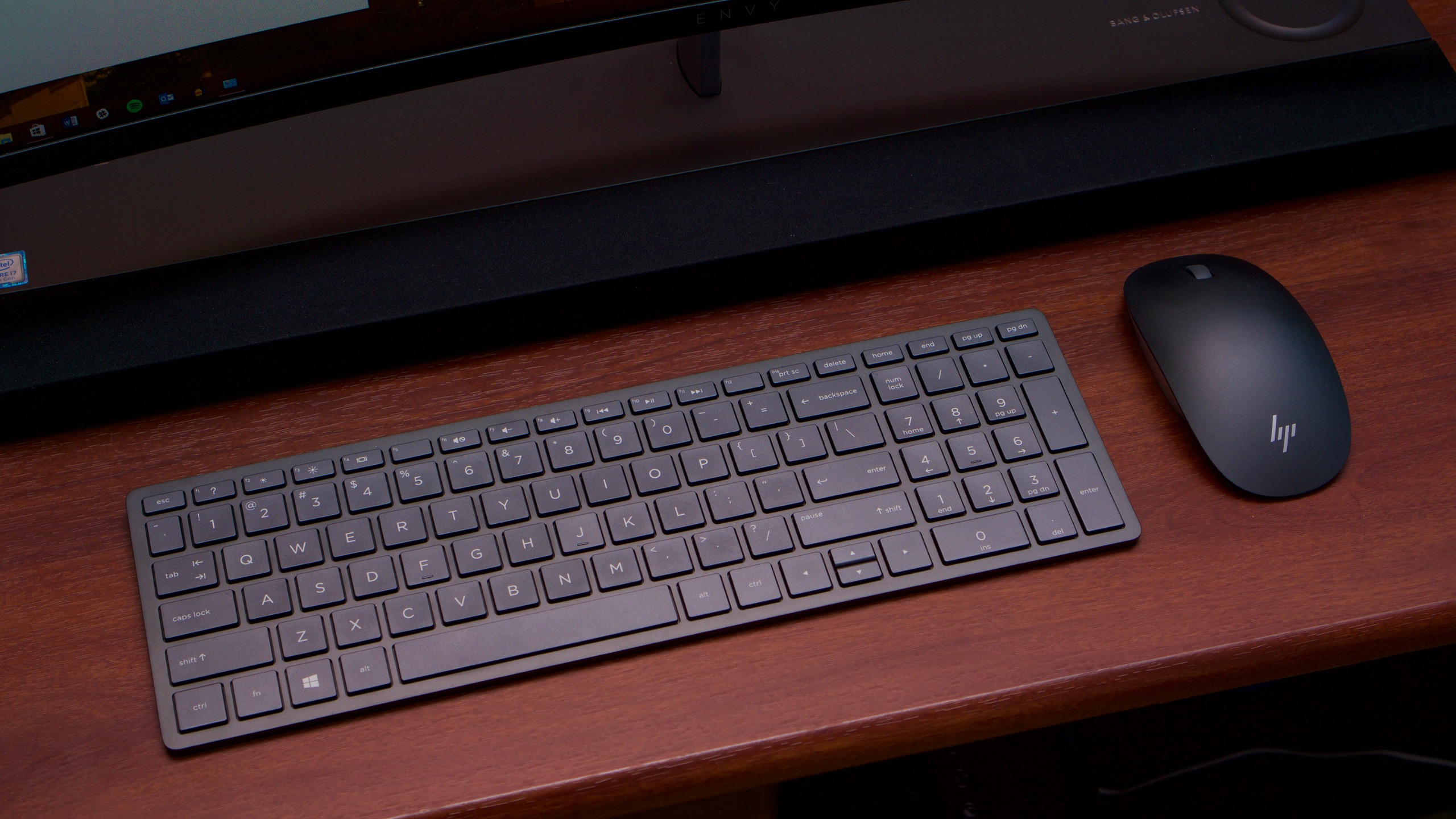 Hp Envy Wireless Keyboard And Mouse - HD Wallpaper 