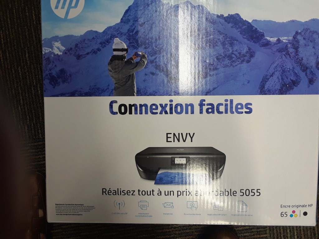 Hp Envy 5055 Inkjet Mfc / All In One Color Inkjet Printers - Hp Envy 5055 Box - HD Wallpaper 