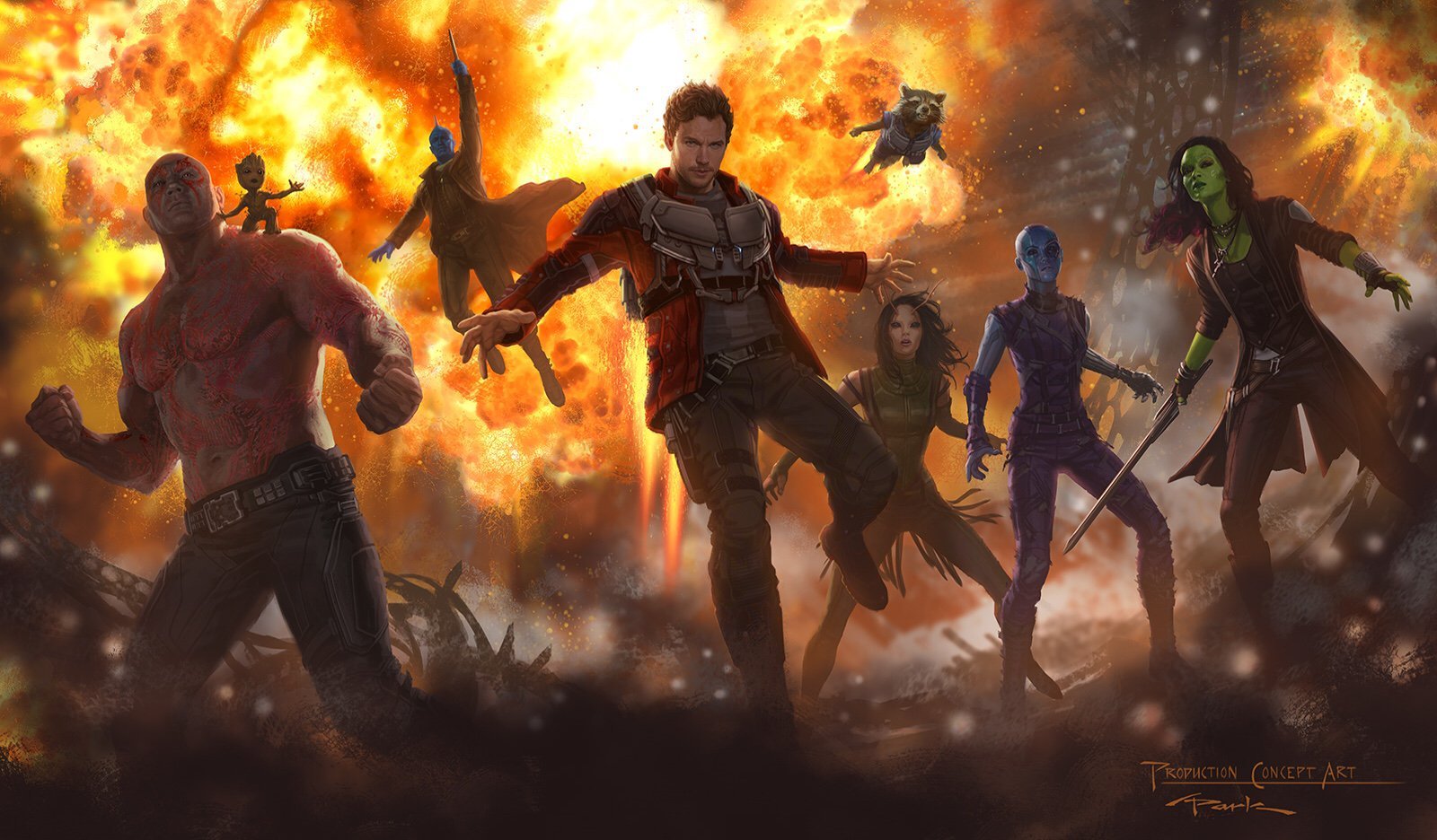 First Guardians Of The Galaxy Vol 2 Concept Art - Guardians Of The Galaxy Vol 2 Concept Art - HD Wallpaper 