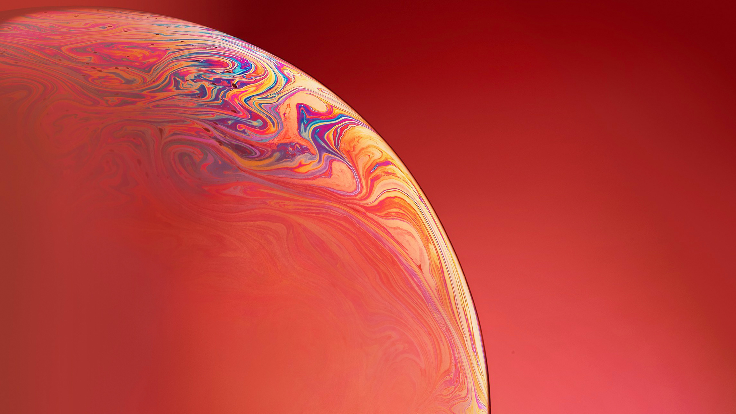 Iphone Xr Orange Bubble Stock Wallpapers - Apple Iphone Wallpaper 4k - HD Wallpaper 