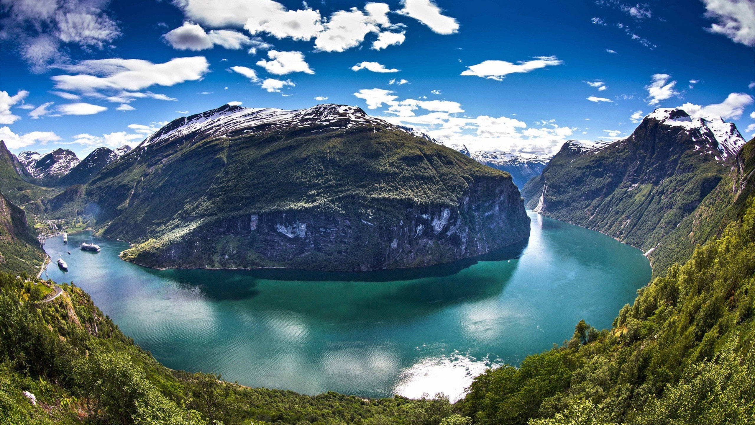 Geiranger - HD Wallpaper 