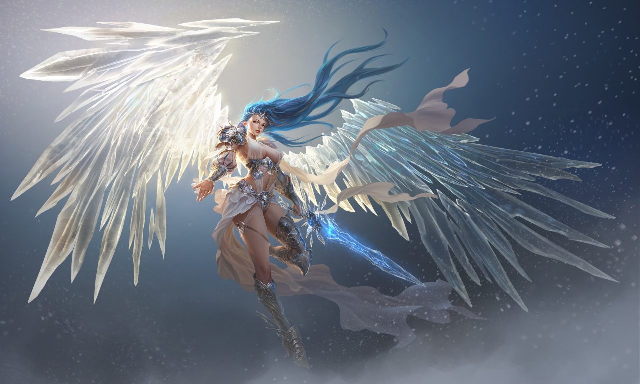 League Of Angels Glacia - HD Wallpaper 