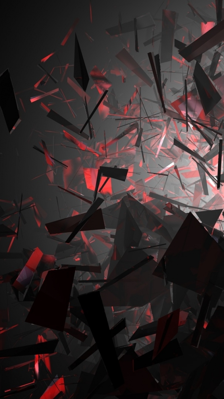 Black And Red Iphone - HD Wallpaper 