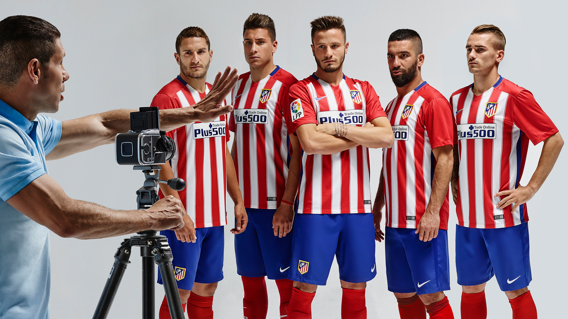 Atletico De Madrid 2015 16 - HD Wallpaper 