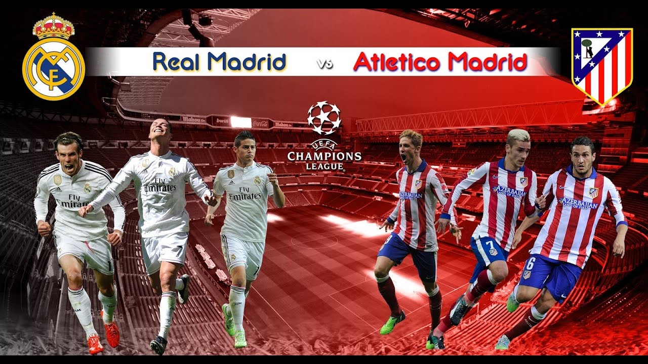 Real Madrid Vs Atlético Madrid 2016 - HD Wallpaper 