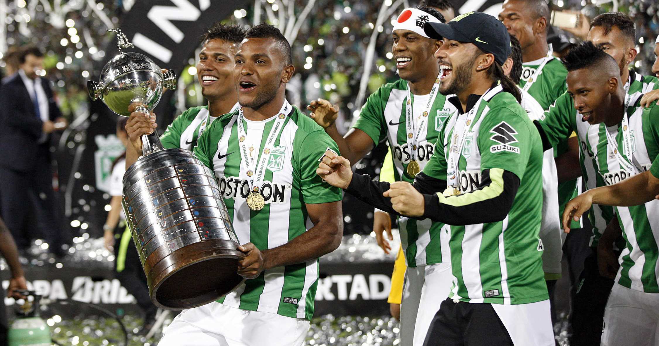 The Big Winners Of - Atletico Nacional Collage - HD Wallpaper 