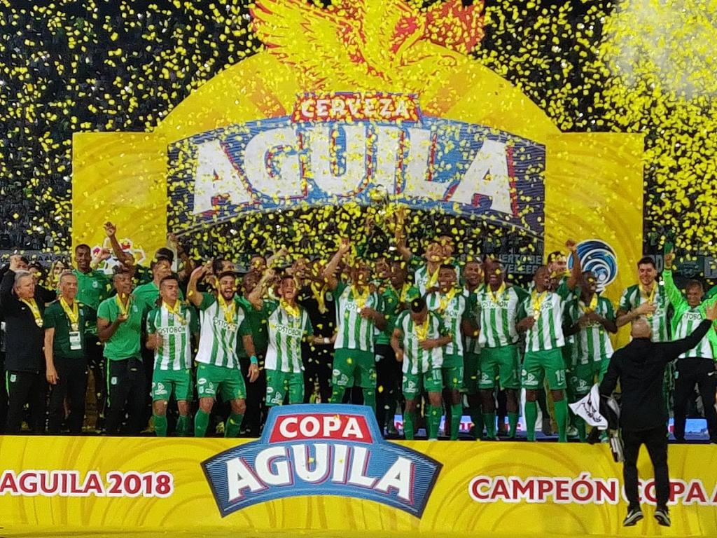 Duro Castigo A Atlético Nacional - Nacional Campeon Copa Aguila - HD Wallpaper 