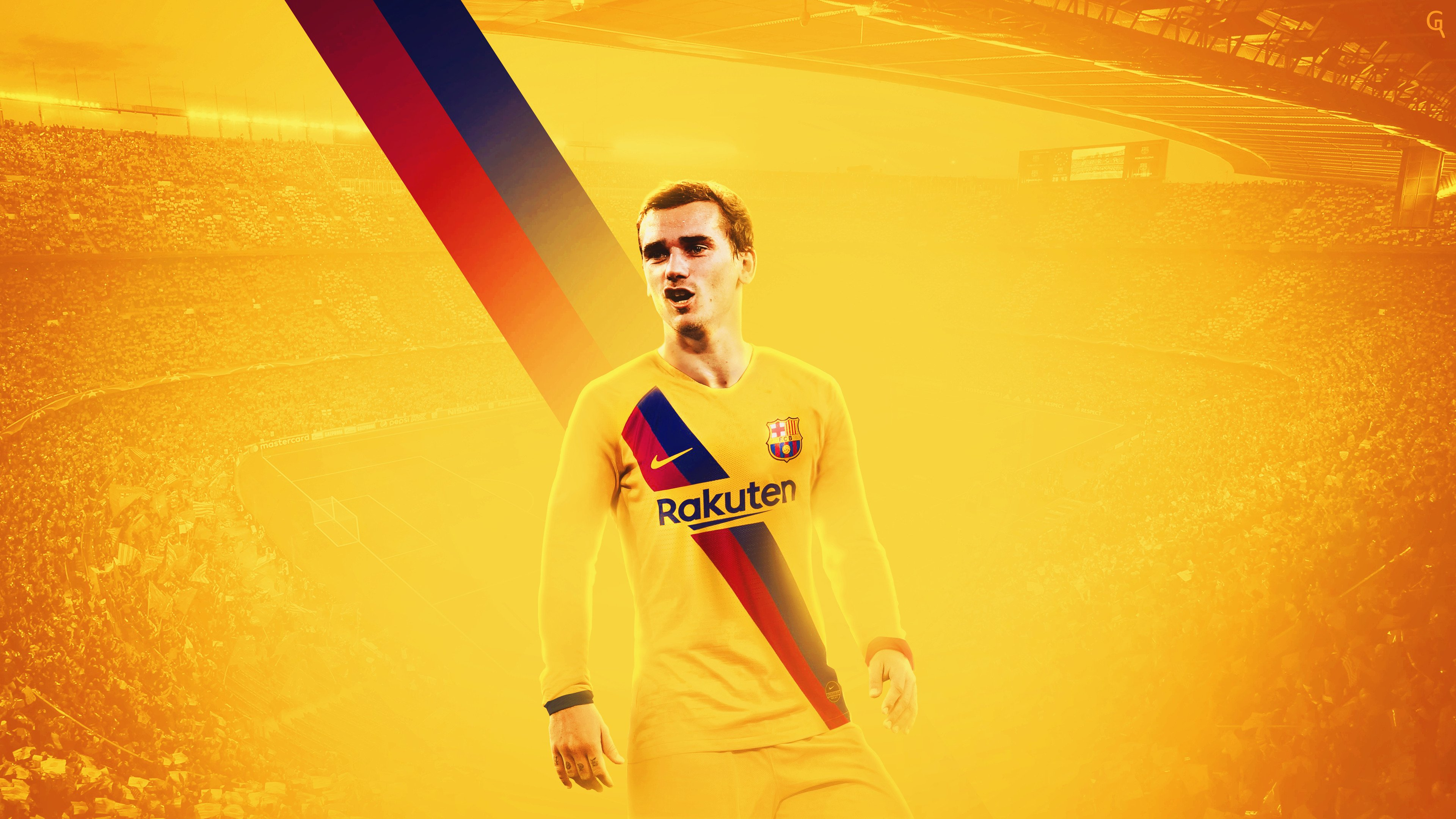 Griezmann Wallpaper Barca - HD Wallpaper 
