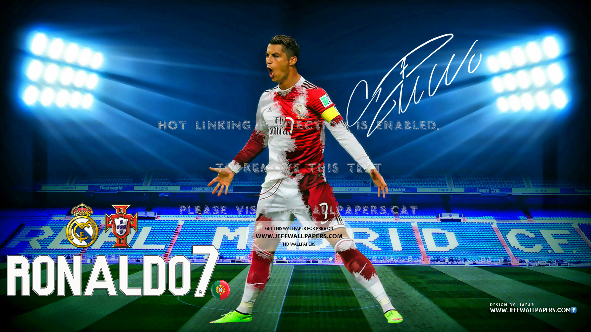 Cristiano Ronaldo Wallpaper Real Madrid Cr7 - C Ronaldo Wallpaper 2018 - HD Wallpaper 