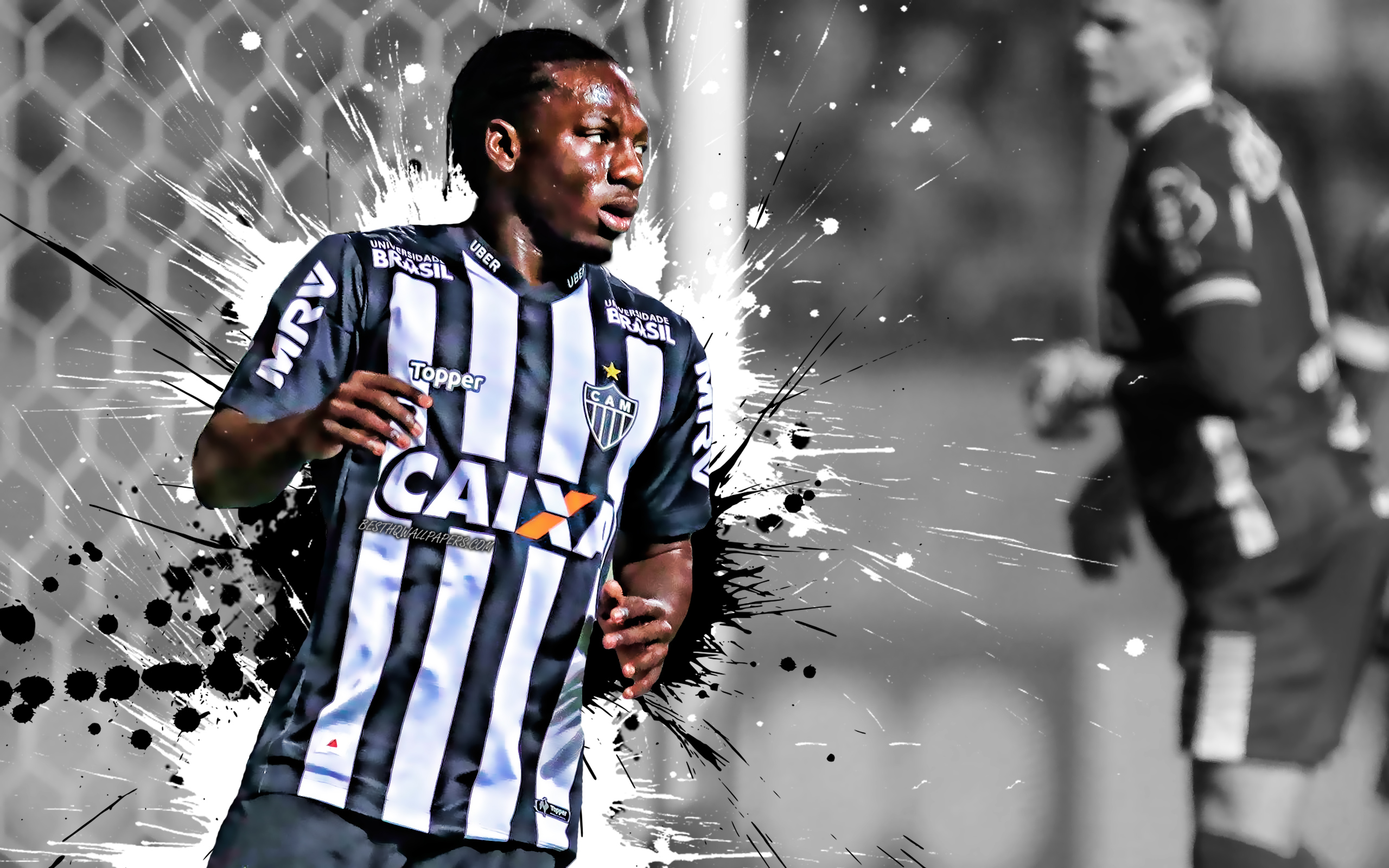 Yimmi Chara, 4k, Colombian Football Player, Atletico - Player - HD Wallpaper 