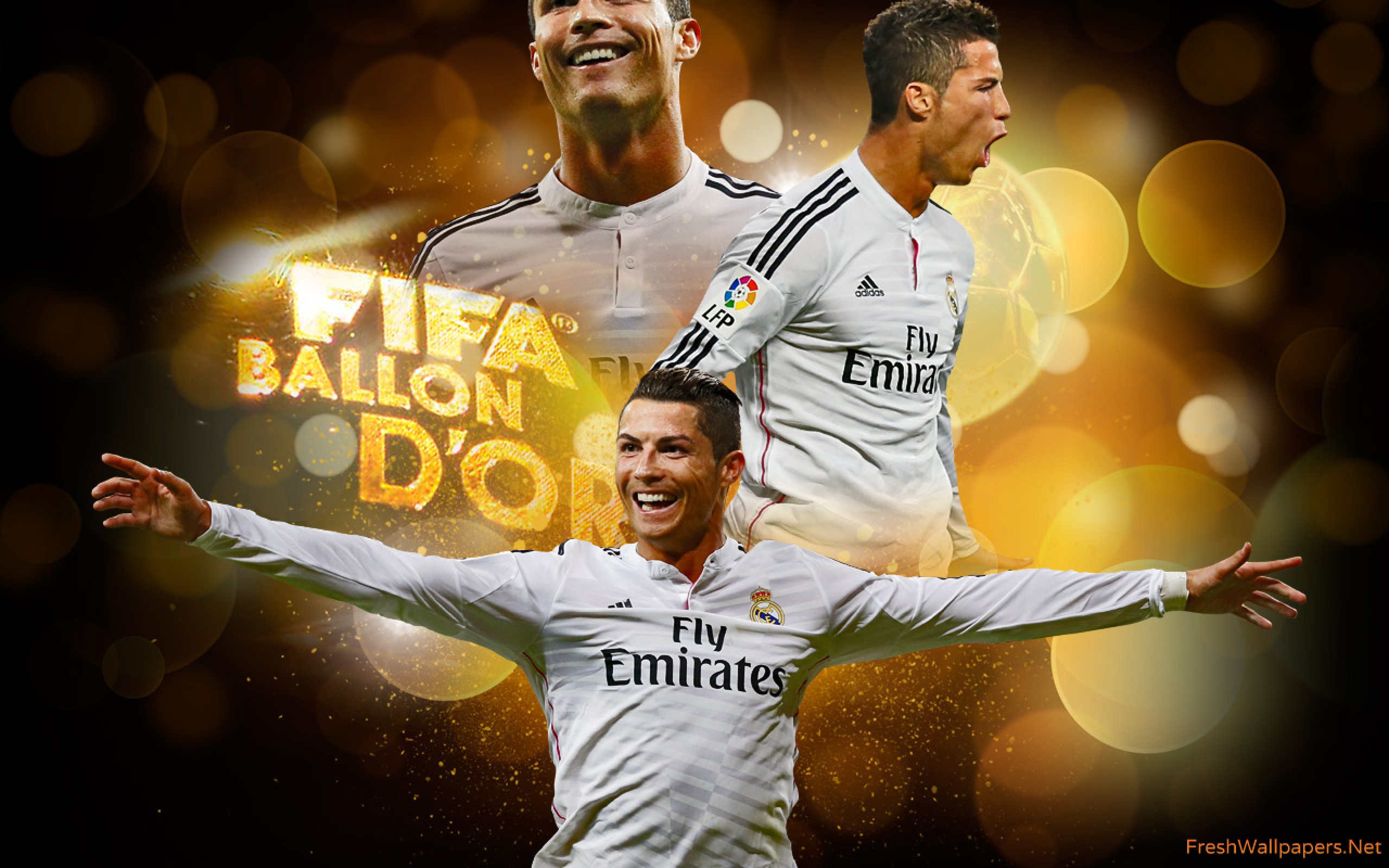 Cristiano Ronaldo Balon De Oro 2018 - HD Wallpaper 