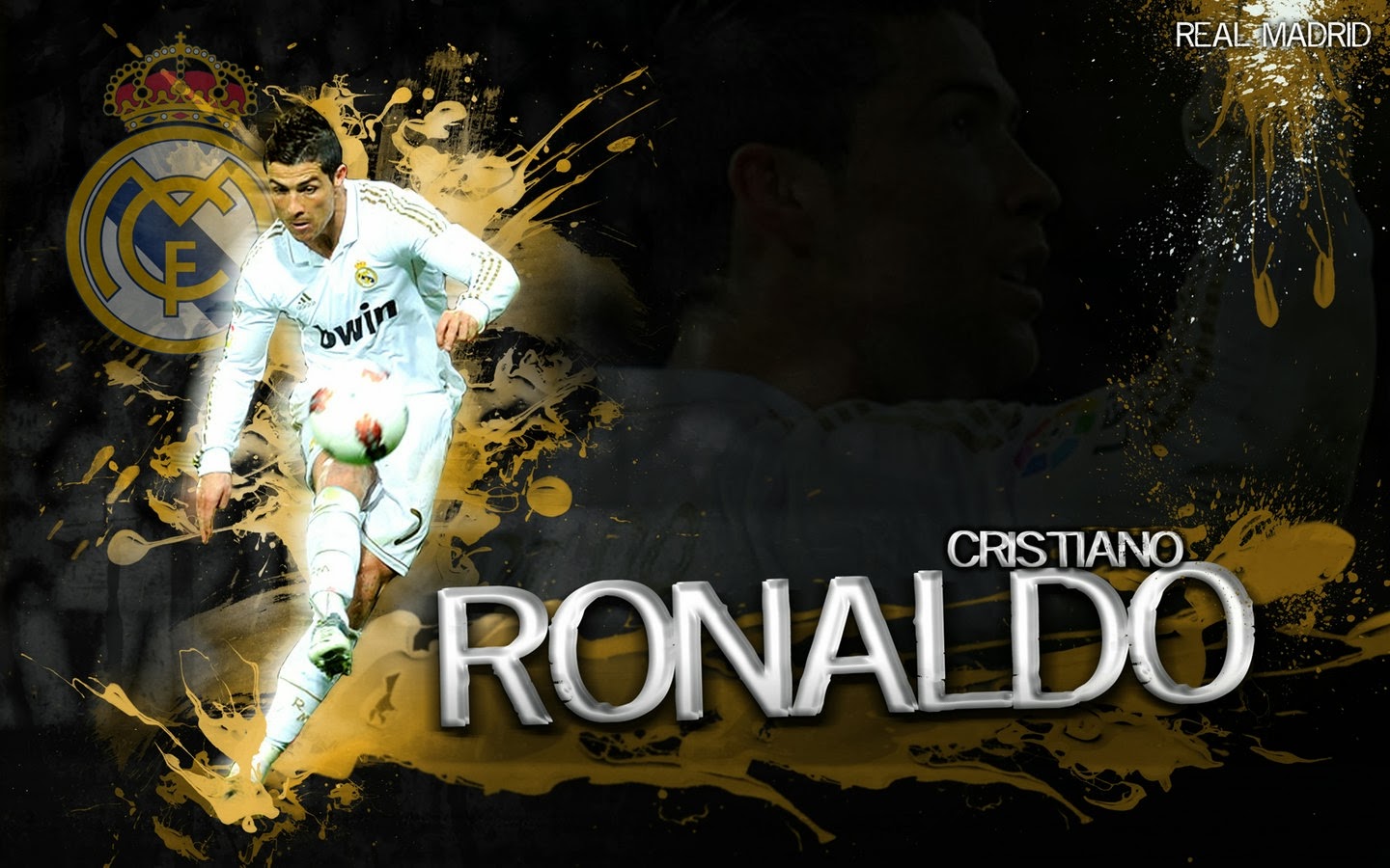 Awesome Cristiano Ronaldo Wallpapers - Real Madrid Wallpaper Cool Ronaldo - HD Wallpaper 
