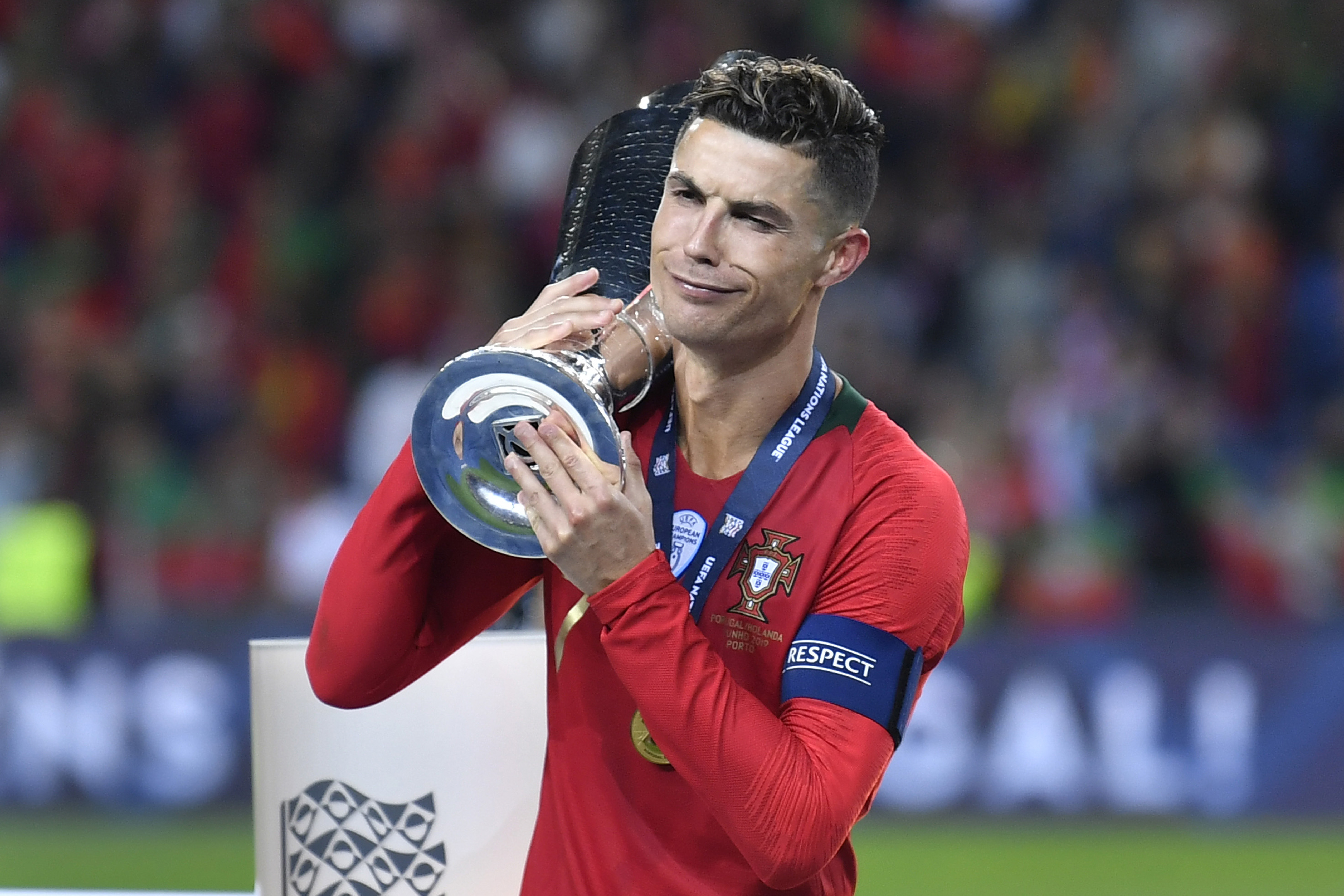 Only Ronaldo Could Act Like Another Title Doesn T Really - Cristiano Ronaldo Nations Cup - HD Wallpaper 