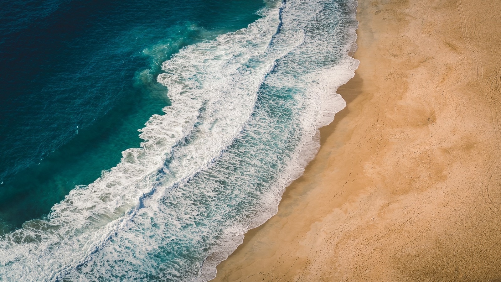 Sea Beach Aerial View - HD Wallpaper 