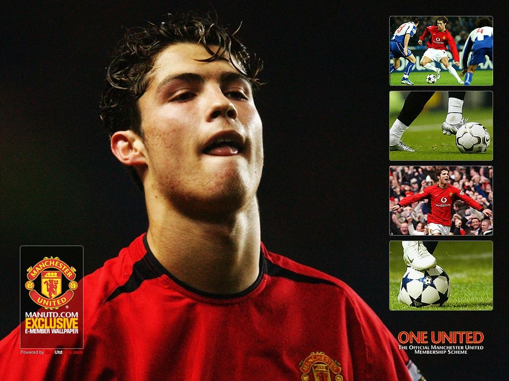 Description Cristiano Ronaldo Manchester United Is - 1024x768 Wallpaper -  