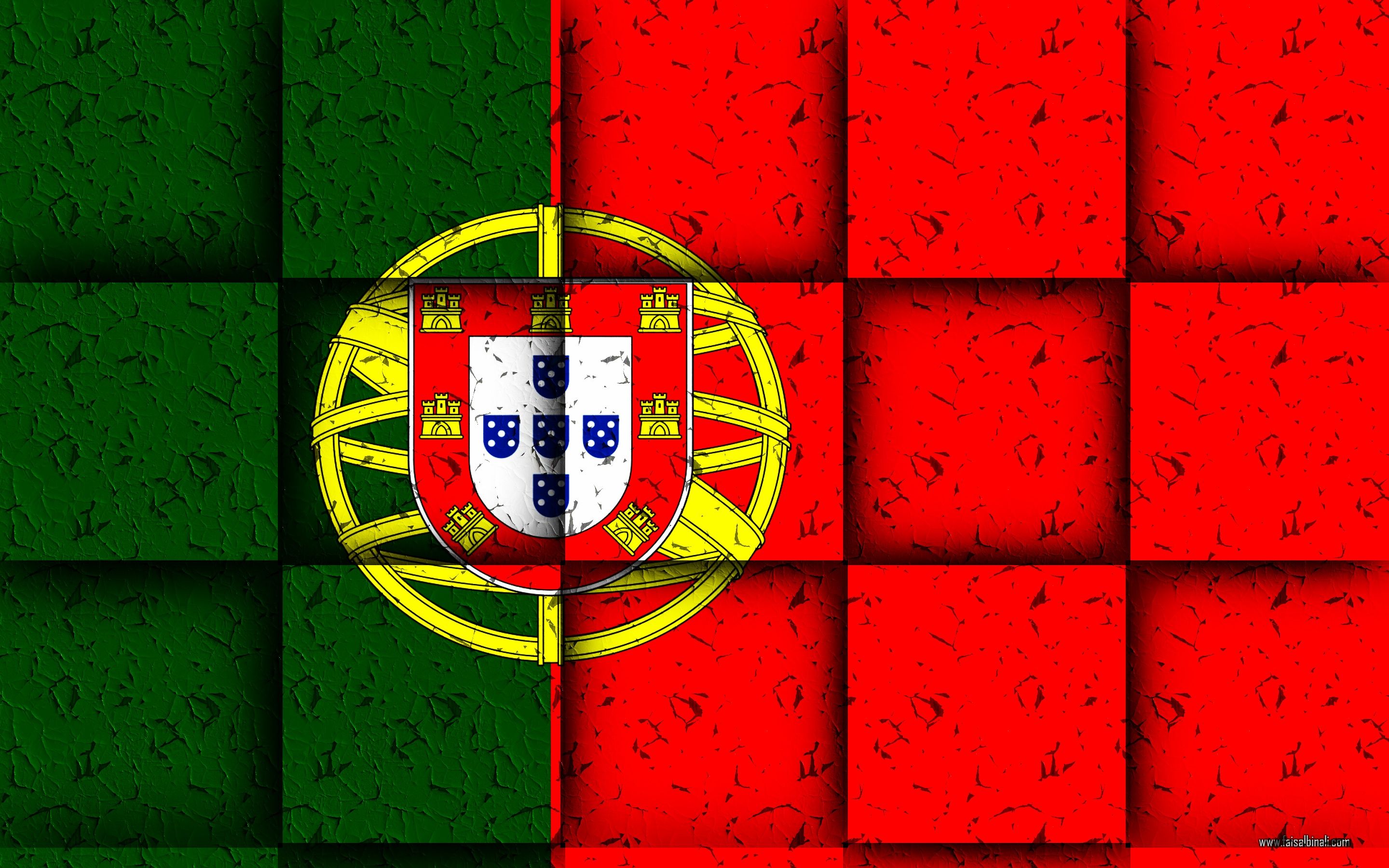 Portugal Flag - HD Wallpaper 