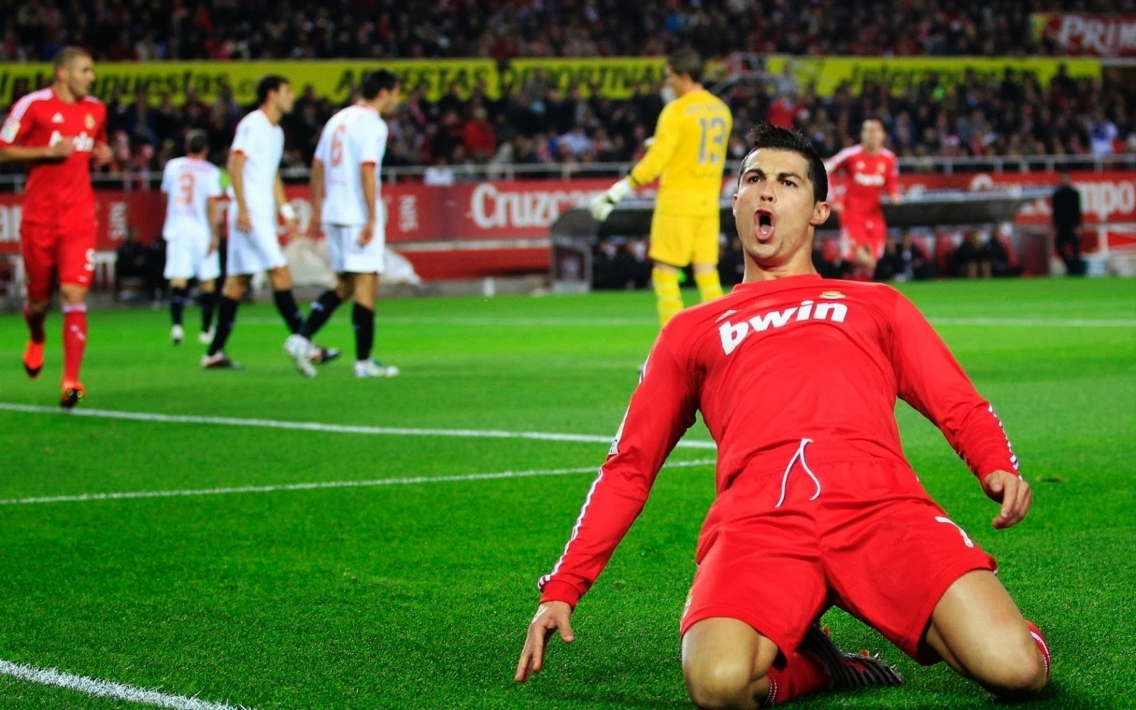 Cristiano Ronaldo Wallpapers Hd, Desktop Backgrounds, - Cristiano Ronaldo Celebration 2016 - HD Wallpaper 