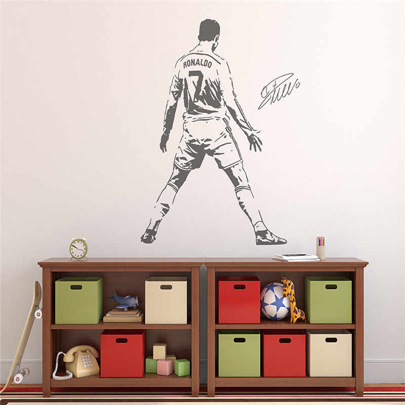 Wall Painting Of Ronaldo7 - HD Wallpaper 