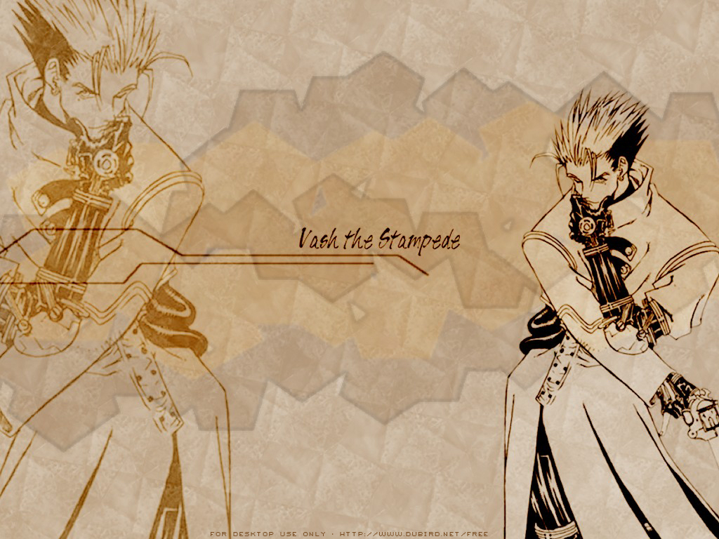 Vash The Stampede Vector - HD Wallpaper 