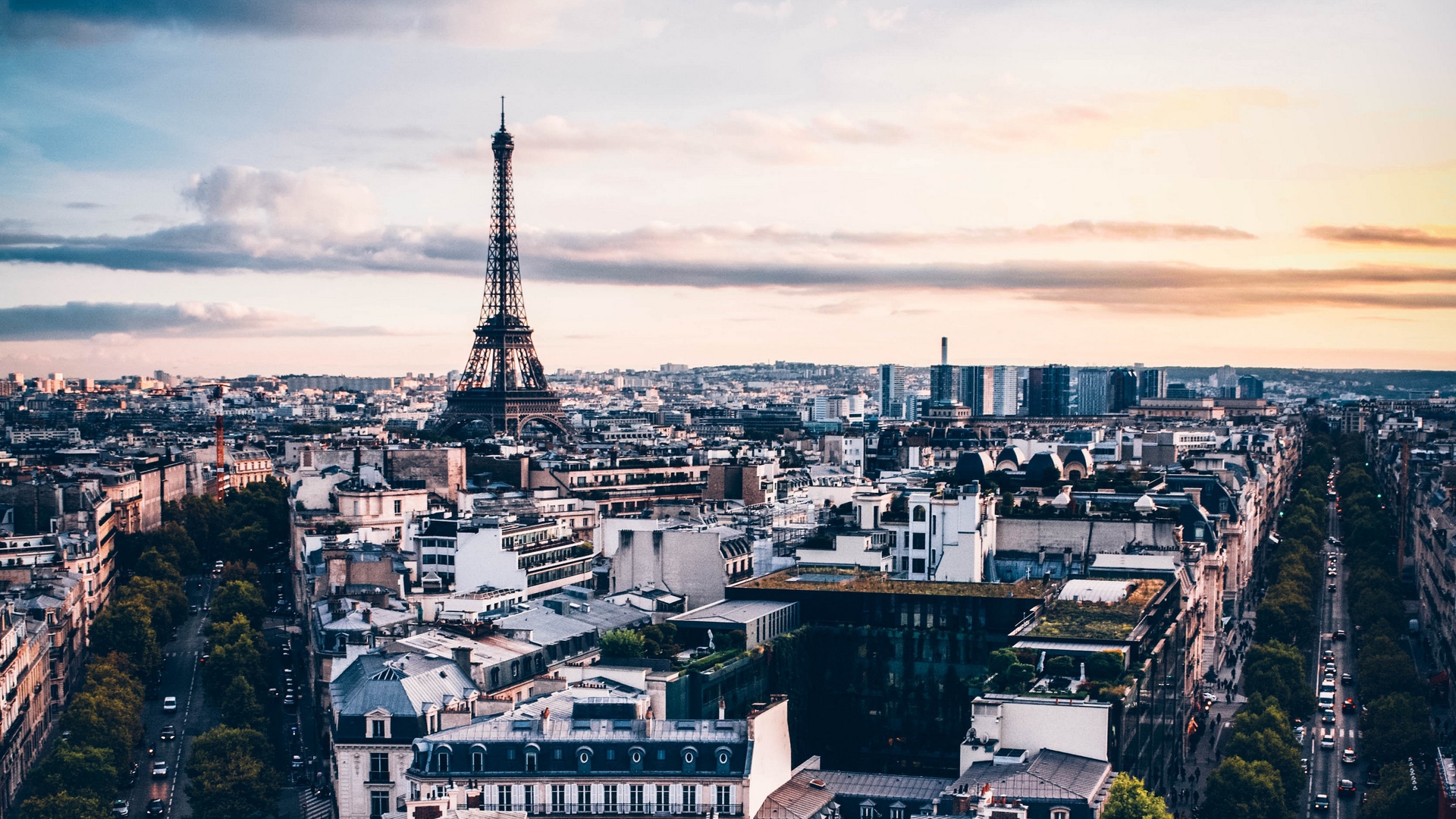 Wallpaper City, Buildings, Architecture, Paris, France - Paris - HD Wallpaper 