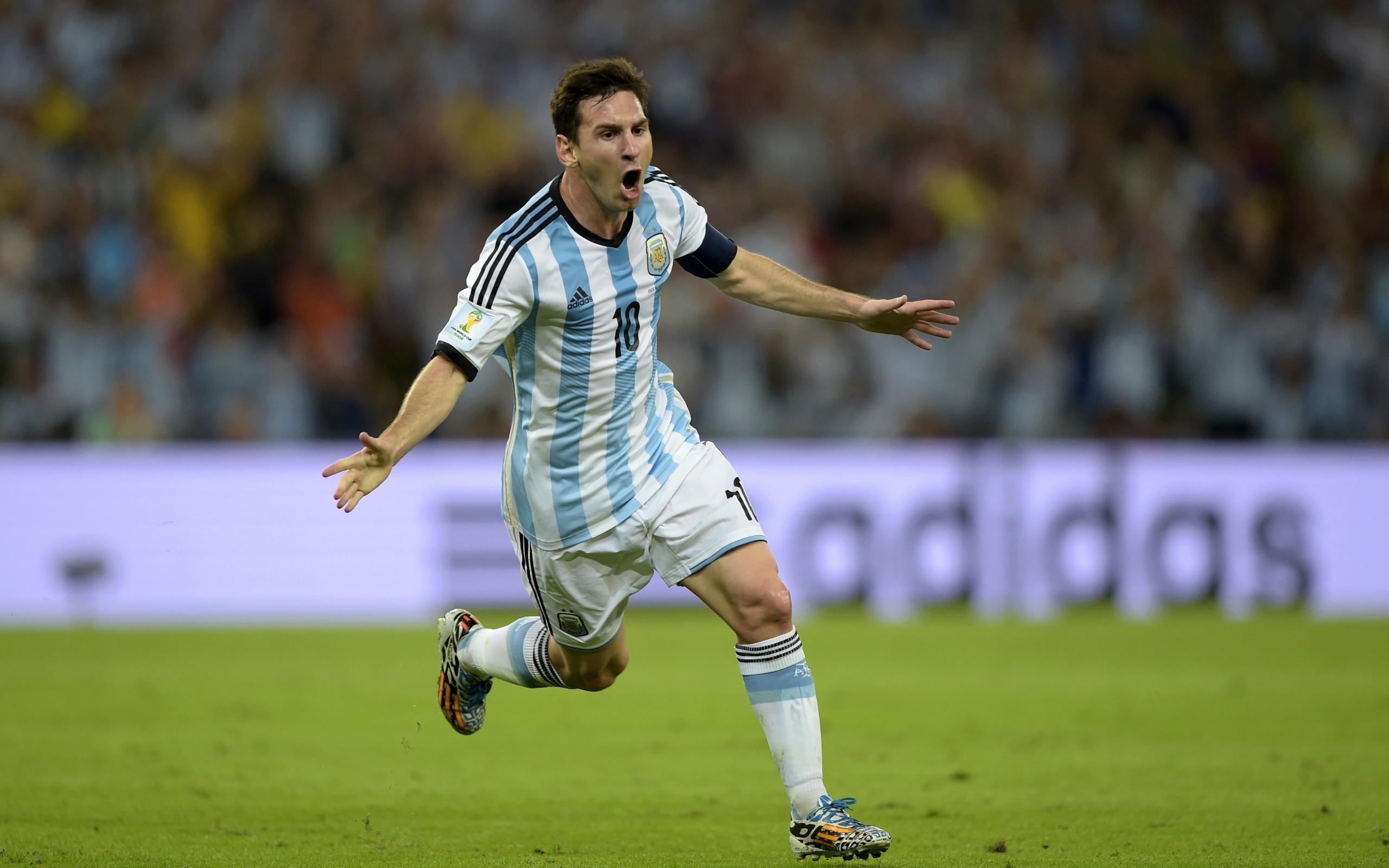 Messi Hd 4k Argentina - HD Wallpaper 