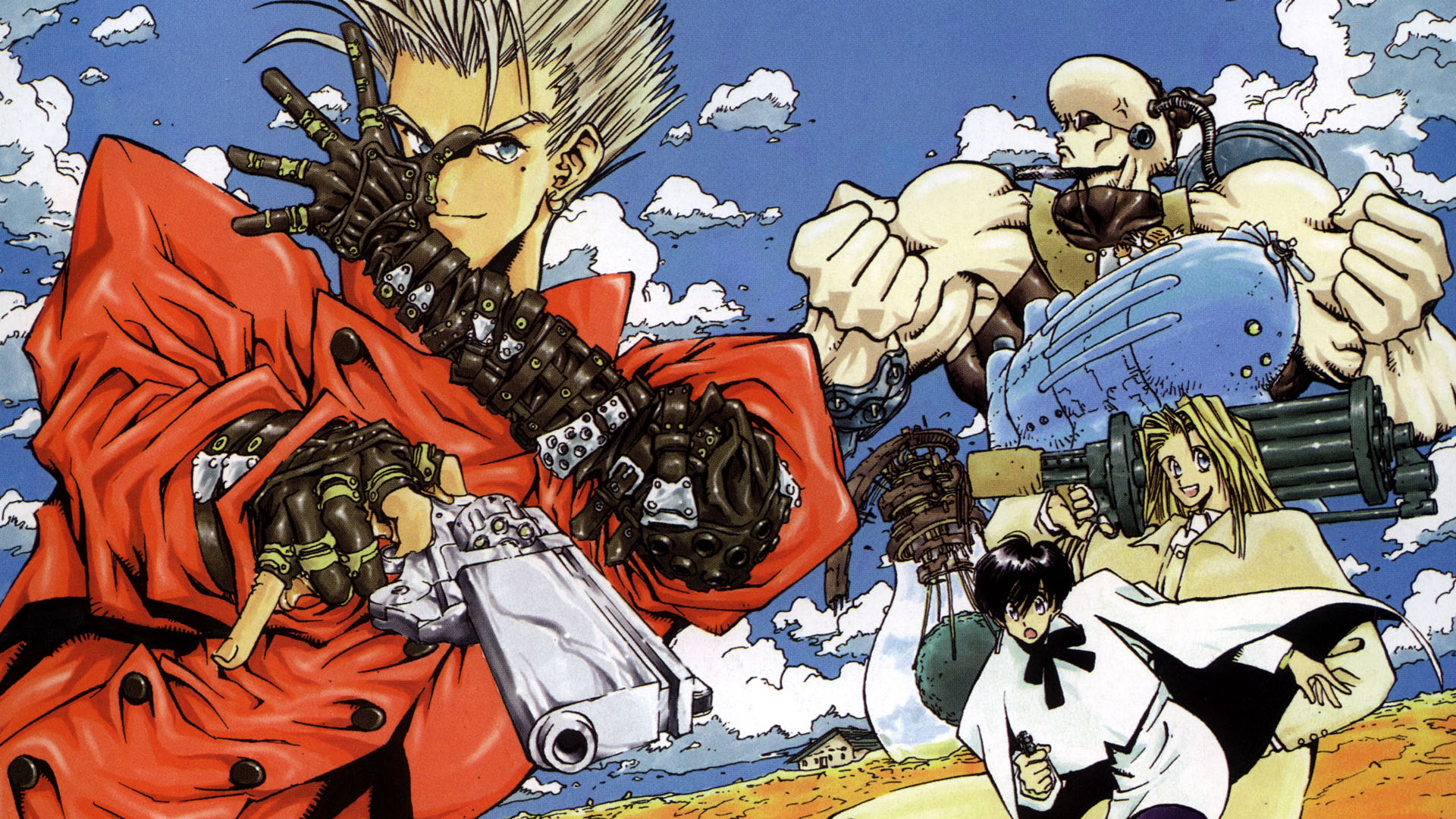 Trigun Manga Volume 1 - HD Wallpaper 