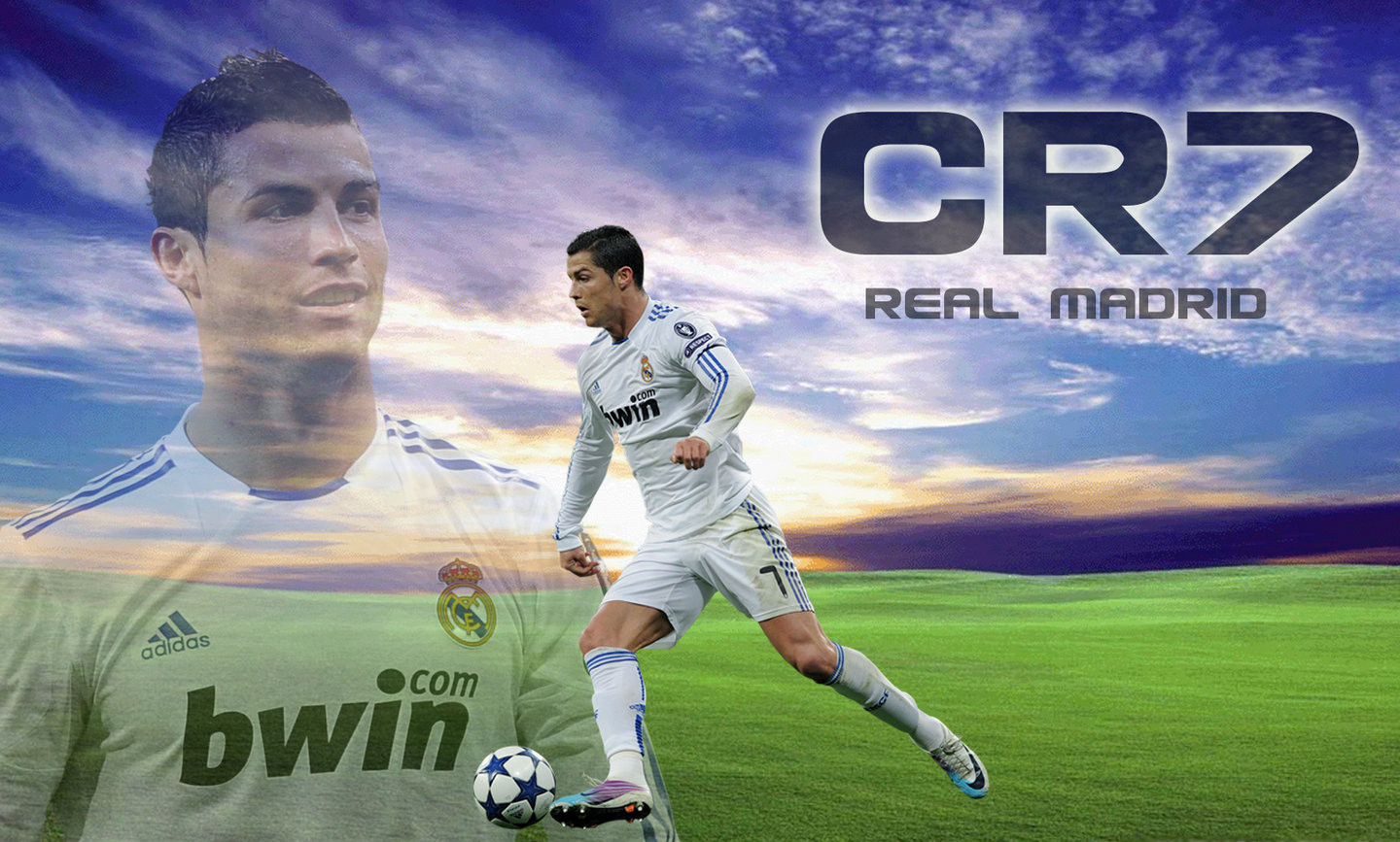 Cristiano Ronaldo On Real Madrid Wallpaper Full Hd - Imagenes De Real Madrid Cr7 - HD Wallpaper 