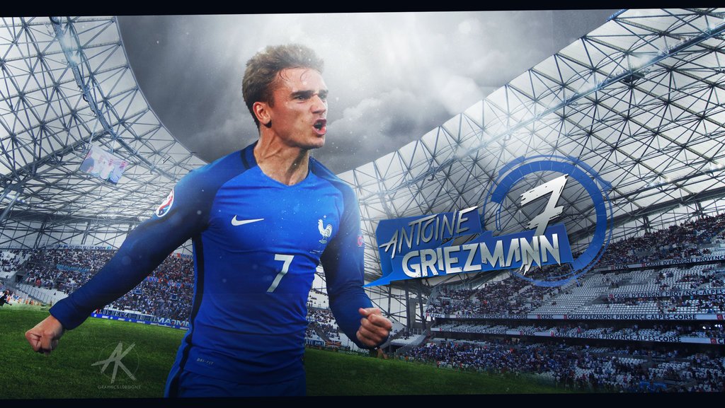 Griezmann France Wallpaper Hd - HD Wallpaper 