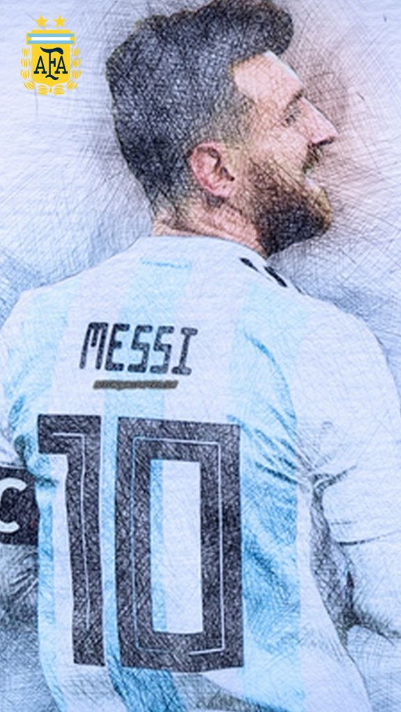 Messi Wallpaper Iphone - Messi Wallpaper Iphone X - HD Wallpaper 