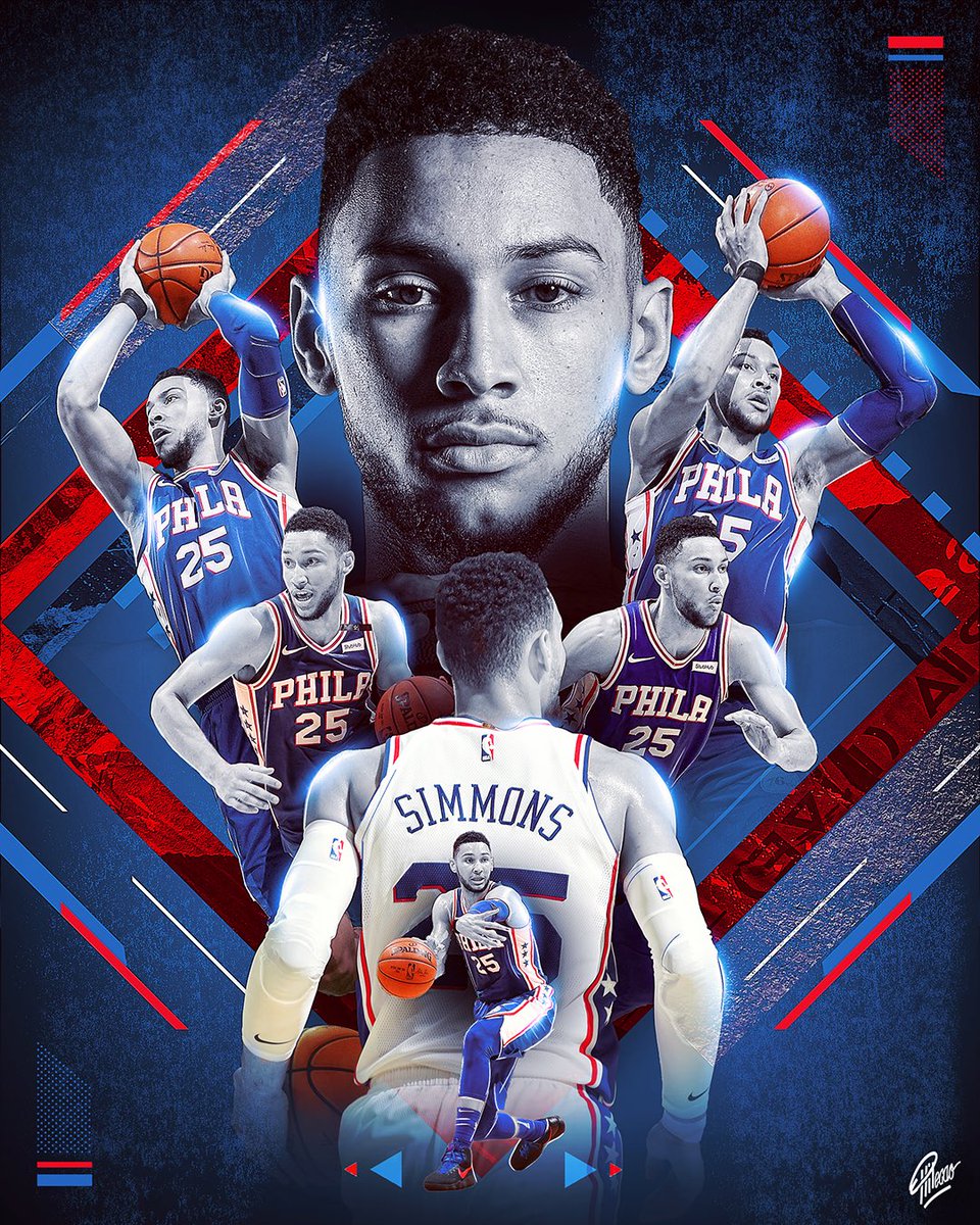 Ben Simmons Fan Art - HD Wallpaper 