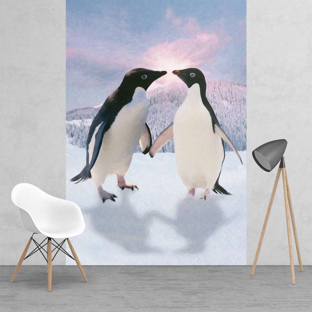 Monty And Mabel Penguins - HD Wallpaper 