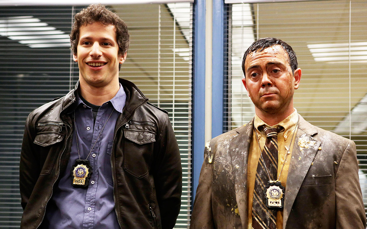 Andy Samberg And Joe Lo Truglio - Brooklyn Nine Nine Detective - HD Wallpaper 