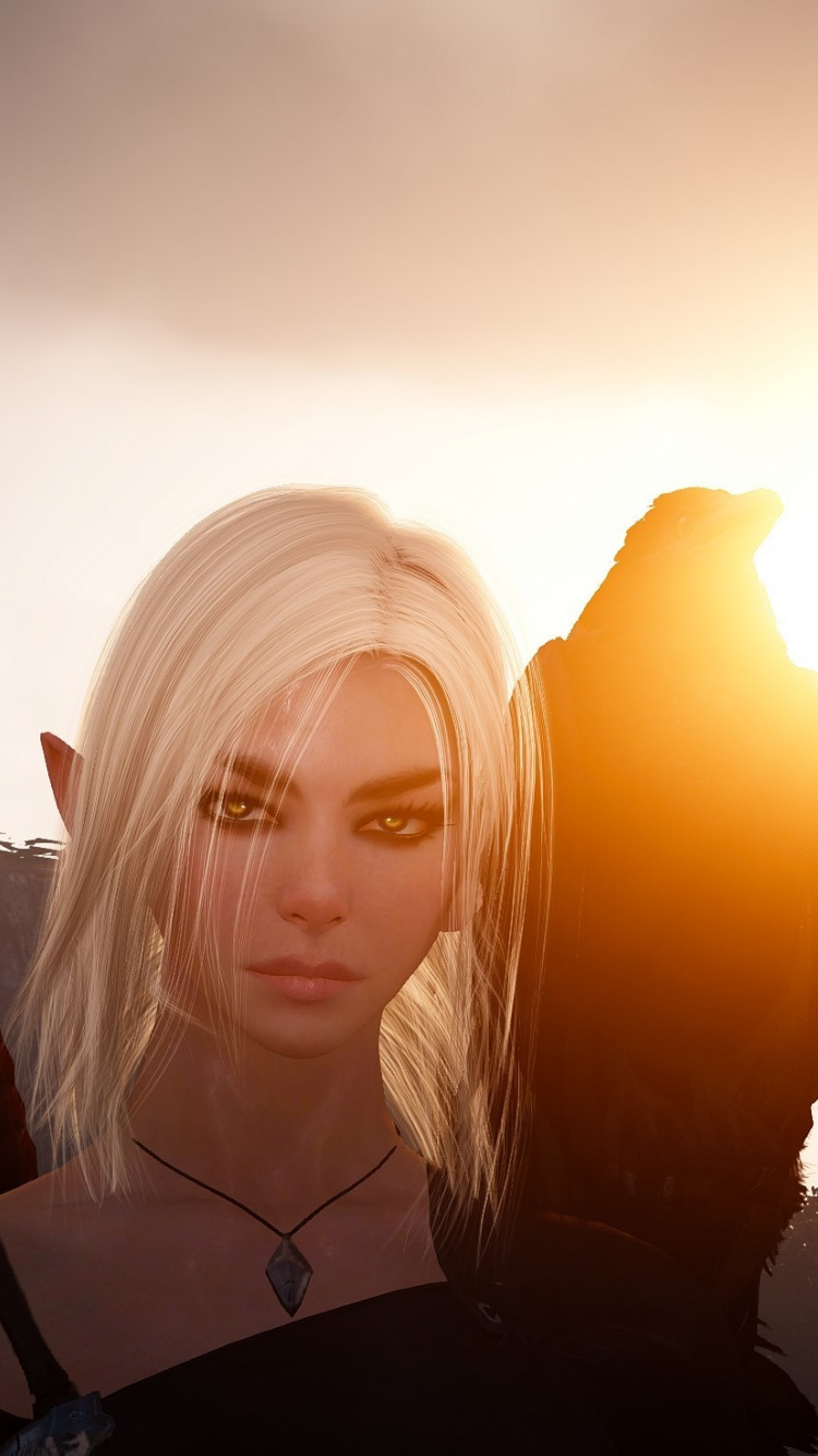 Elf, Girl, Black Desert Online, Game, Wallpaper - HD Wallpaper 