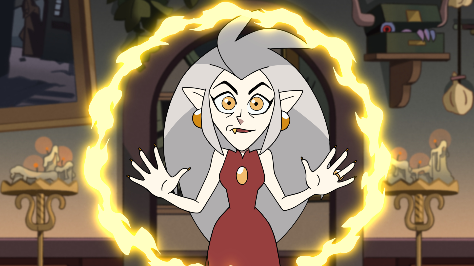 The Owl House Disney Pokemon Interview - Owl House Owl Lady - HD Wallpaper 