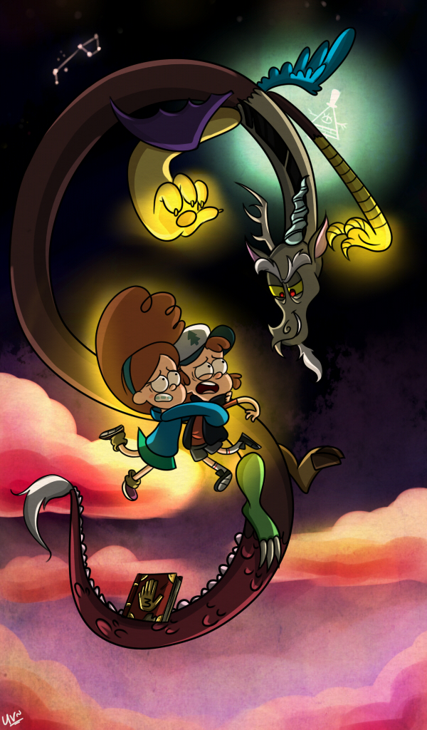 My Little Pony Gravity Falls - HD Wallpaper 