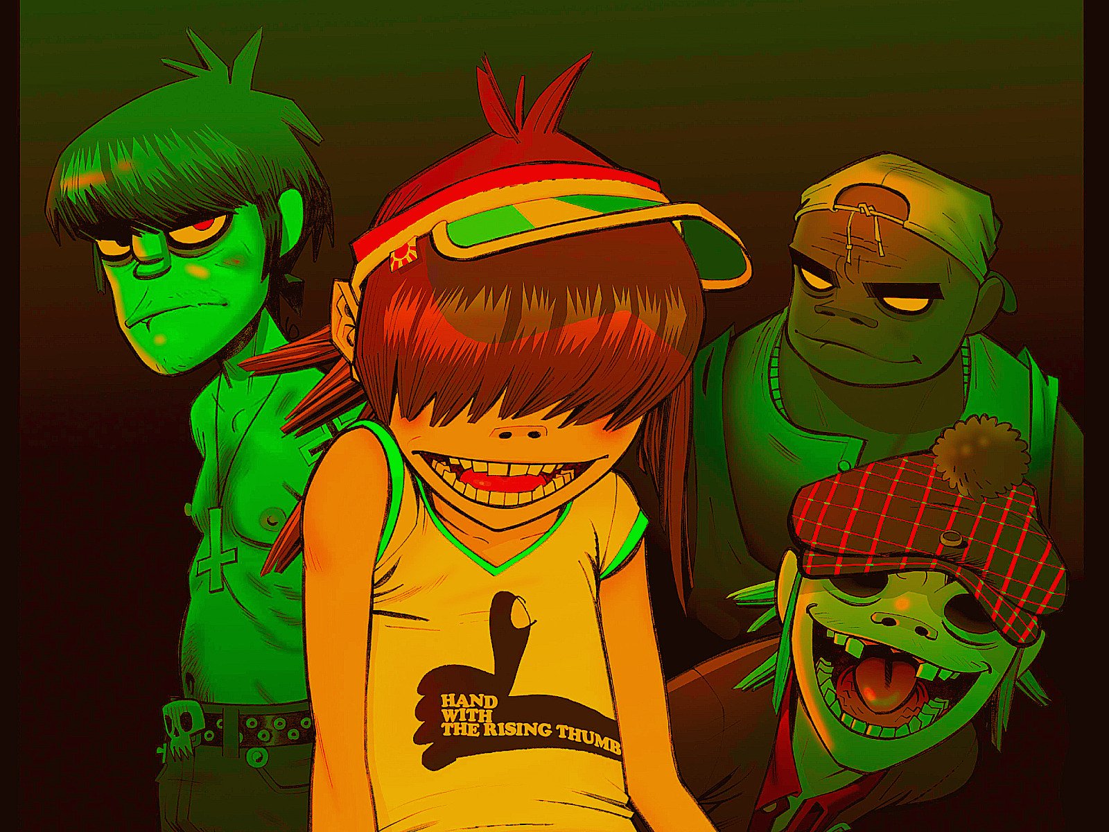 Gorillaz Hd - HD Wallpaper 