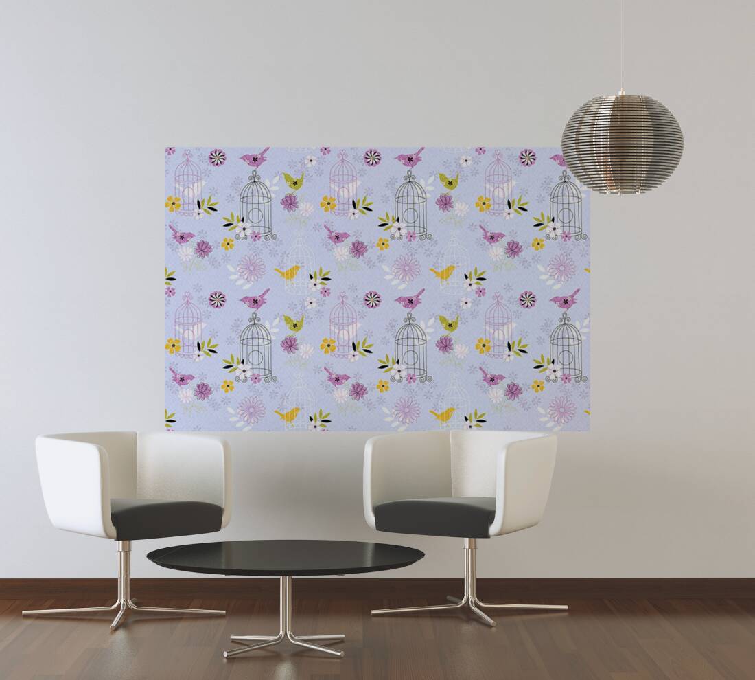 Livingwalls Photo Wallpaper Bird Cage M - Обои As Creation Amory 324203 - HD Wallpaper 