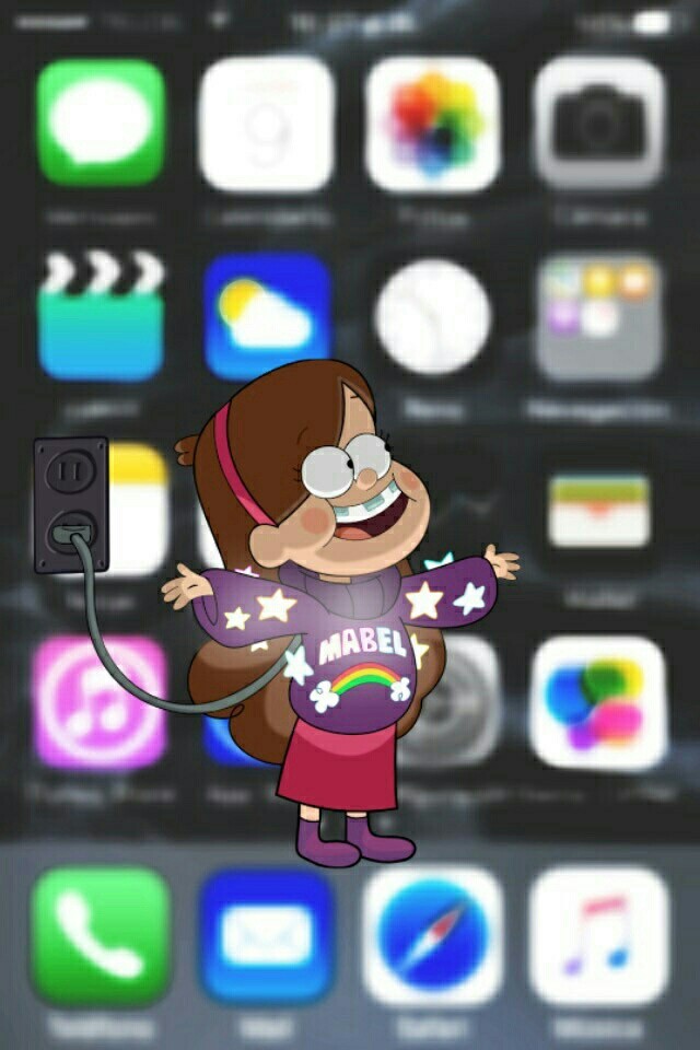 Gravity Falls, Mabel Pines, And Disney Image - Badges Tweak Ios 13 - HD Wallpaper 
