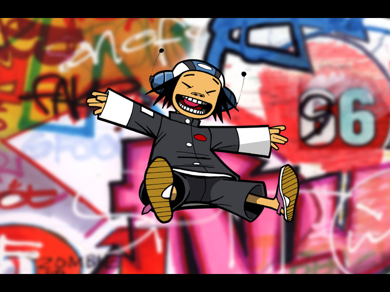 Gorillaz Tomorrow Comes Today Noodle - HD Wallpaper 