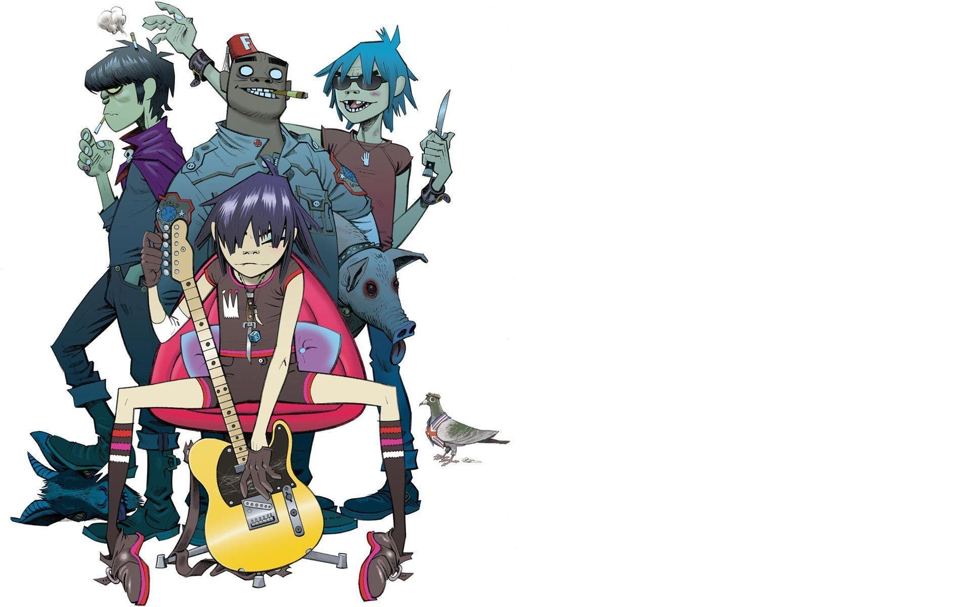 Gorillaz Wallpaper Hd - Gorillaz Fanart - HD Wallpaper 