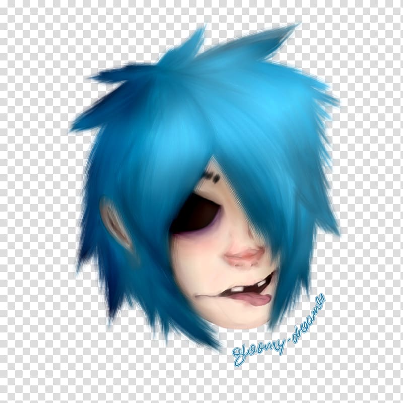 Headgear Desktop Close Up Computer, 2 D Gorillaz Transparent - HD Wallpaper 